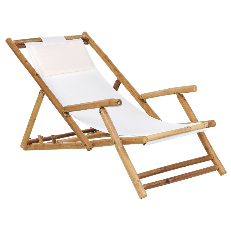 Zestaw mebli balkonowych Składane ATRANI/MOLISE Drewno Jasnobrązowy