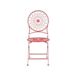 Zestaw mebli balkonowych Składane SCARIO Metal Czerwony