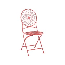 Zestaw mebli balkonowych Składane SCARIO Metal Czerwony