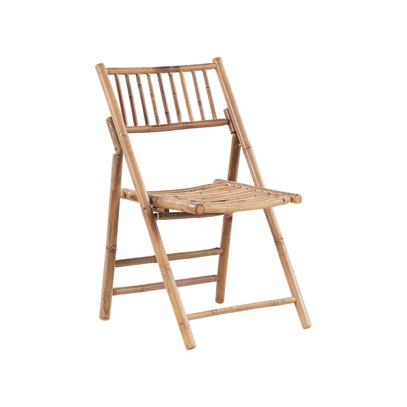 Zestaw mebli balkonowych Składane SAVELLETRI Drewno Brązowy