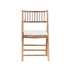 Zestaw mebli balkonowych Składane SAVELLETRI Drewno Brązowy