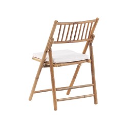 Zestaw mebli balkonowych Składane SAVELLETRI Drewno Brązowy