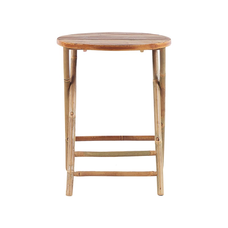 Zestaw mebli balkonowych Składane SAVELLETRI Drewno Brązowy