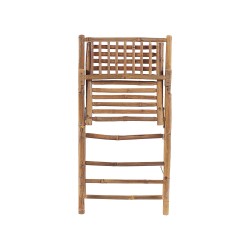 Zestaw mebli balkonowych Składane SAVELLETRI Drewno Brązowy