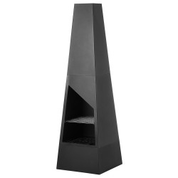 Palenisko ogrodowe z grillem YATE Metal Czarny