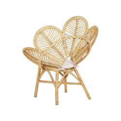 Zestaw mebli balkonowych z poduszkami FLORENTINE / LIMNI Rattan Beżowy