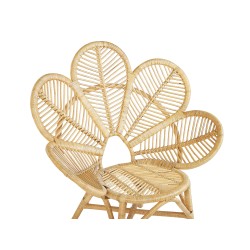 Zestaw mebli balkonowych z poduszkami FLORENTINE / LIMNI Rattan Beżowy