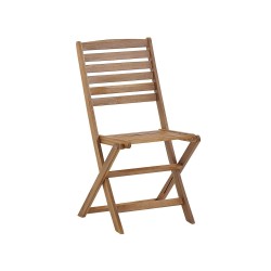 Zestaw ogrodowy dla 6 osób TOLVE Drewno akacjowe Brązowy