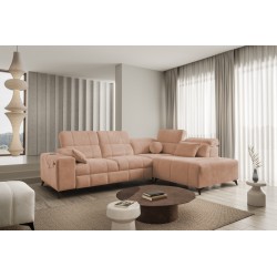 Ballagio VII corner sofa with a sleeping function - luxurious and functional