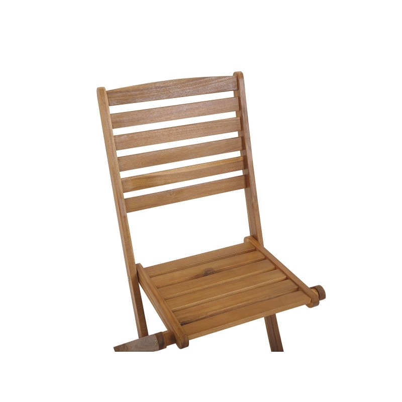 Zestaw ogrodowy dla 6 osób TOLVE Drewno akacjowe Brązowy