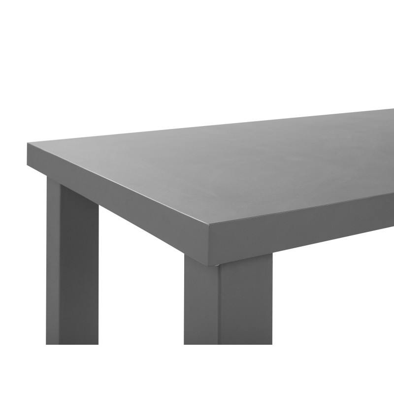 Zestaw ogrodowy z ławkami i stołkami dla 6 osób TARANTO Beton Szary