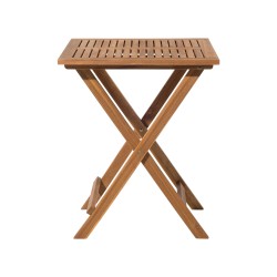 Zestaw mebli balkonowych Składane FIJI Drewno Jasnobrązowy