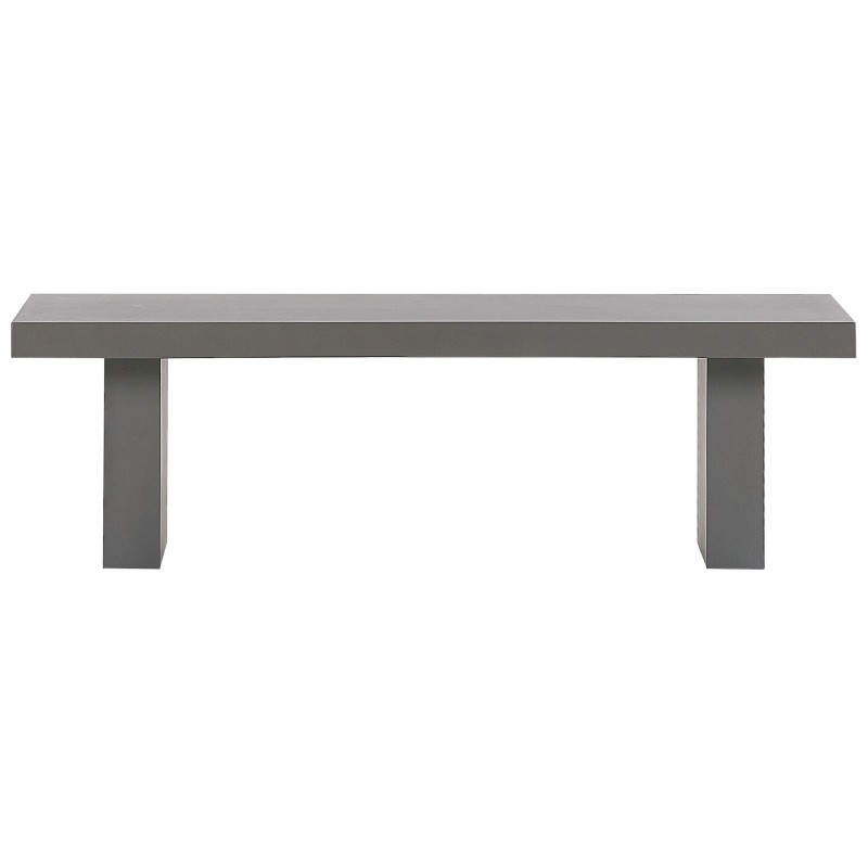 Zestaw ogrodowy z ławkami dla 4 osób TARANTO Beton Szary