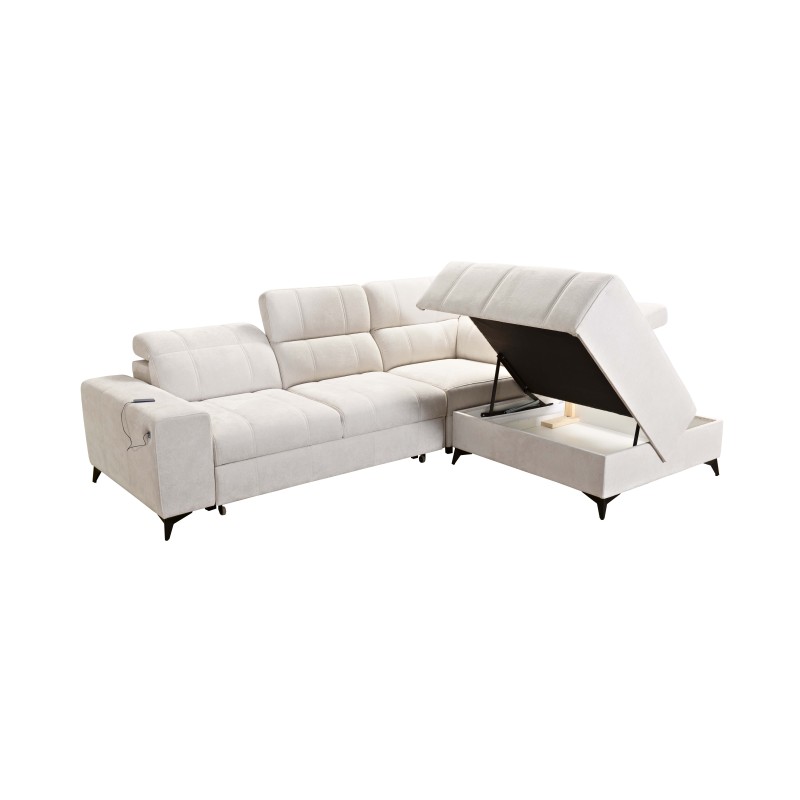 Ballagio VII corner sofa with a sleeping function - luxurious and functional