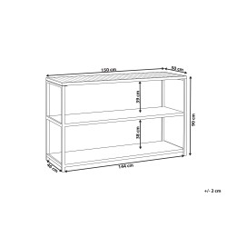 Wyspa kuchenna ogrodowa AVETRANA Metal Czarny