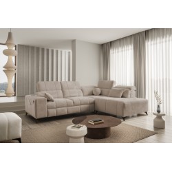 Ballagio VII corner sofa with a sleeping function - luxurious and functional