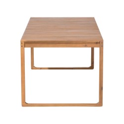 Zestaw ogrodowy dla 8 osób SASSARI Drewno akacjowe Brązowy