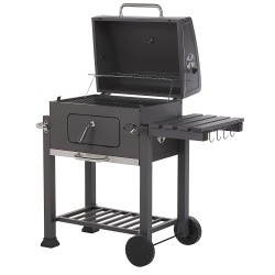Grill węglowy PAVLOF Metal Czarny