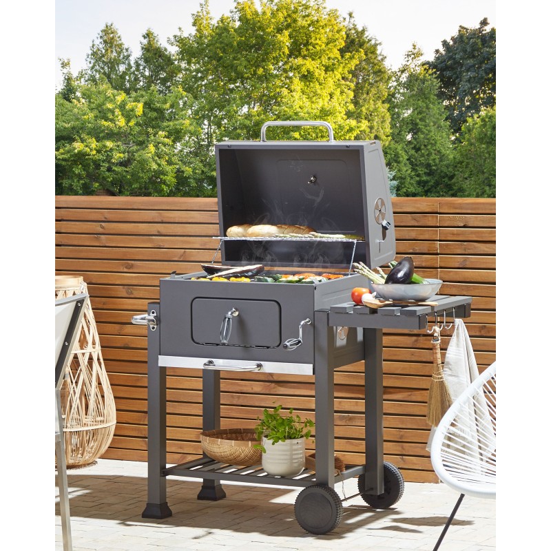 Grill węglowy PAVLOF Metal Czarny