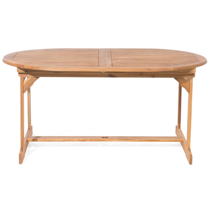 Zestaw ogrodowy dla 8 osób MAUI z poduszkami Drewno akacjowe Szary