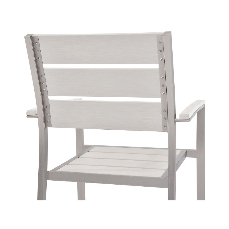 Zestaw ogrodowy dla 6 osób VERNIO Biały