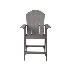 Zestaw mebli balkonowych ADIRONDACK Ciemnoszary