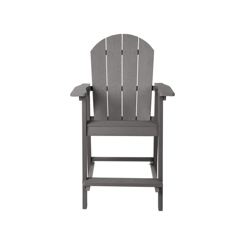 Zestaw mebli balkonowych ADIRONDACK Ciemnoszary