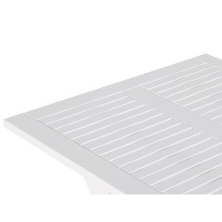 Zestaw mebli balkonowych Składane FIJI Drewno Biały