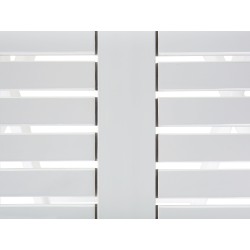 Zestaw mebli balkonowych Składane FIJI Drewno Biały