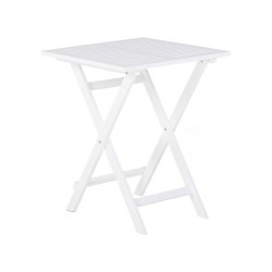 Zestaw mebli balkonowych Składane FIJI Drewno Biały