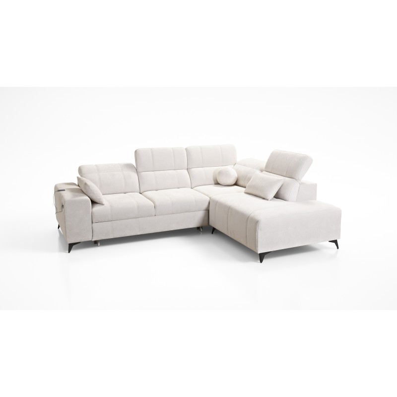 Ecksofa Ballagio VII mit Schlaffunktion - luxuriös und funktional