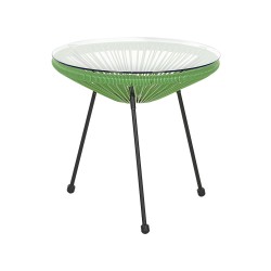 Zestaw mebli balkonowych ACAPULCO II Technorattan Zielony