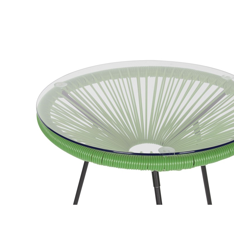 Zestaw mebli balkonowych ACAPULCO II Technorattan Zielony