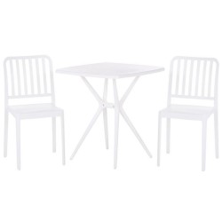Zestaw mebli balkonowych SERSALE Biały
