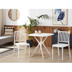 Zestaw mebli balkonowych SERSALE Biały