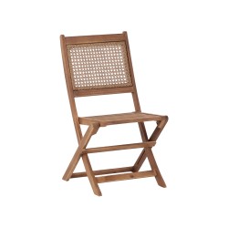 Zestaw ogrodowy dla 4 osób PARAGGI Certyfikowane drewno akacjowe Ciemnobrązowy