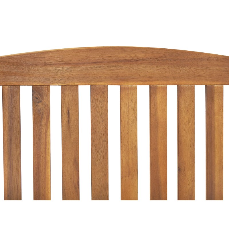 Zestaw mebli balkonowych z poduszkami Składane JAVA Drewno Grafitowy