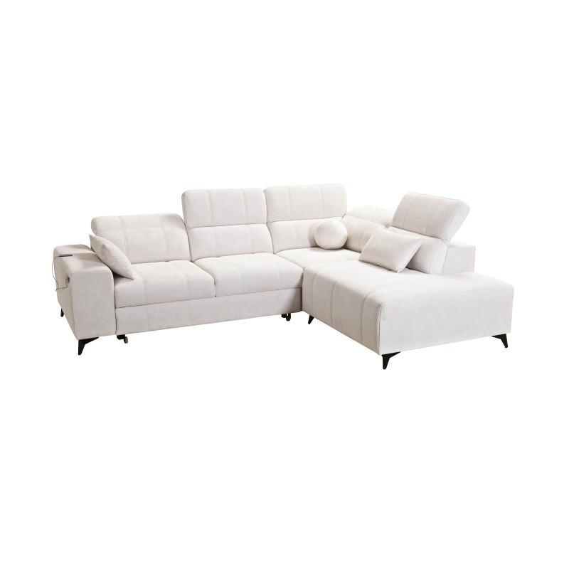Ecksofa Ballagio VII mit Schlaffunktion - luxuriös und funktional