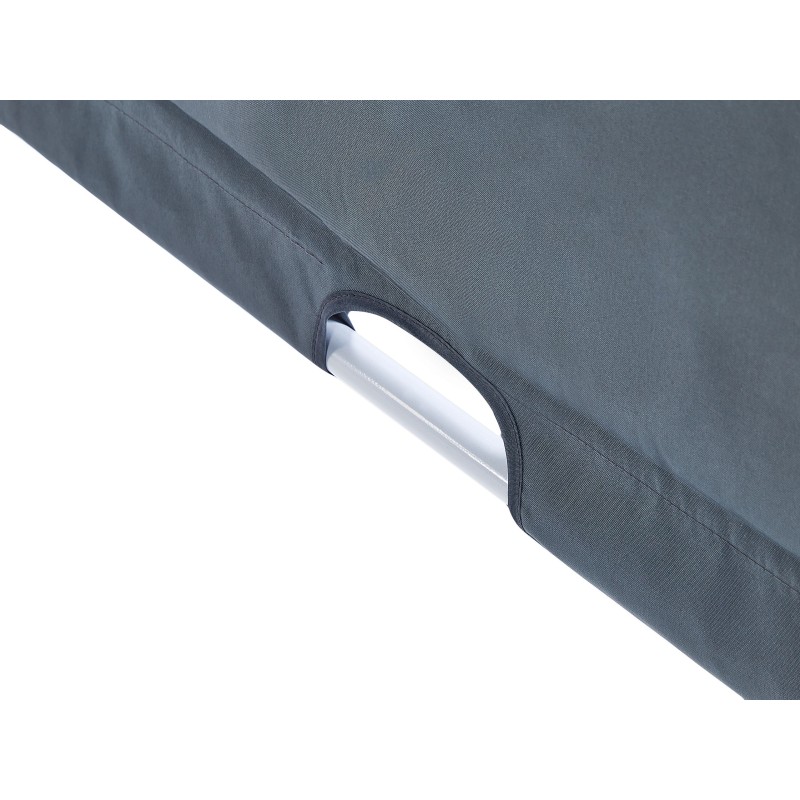 Pawilon ogrodowy LED PARGA Metal 310 cm 310 cm Szary