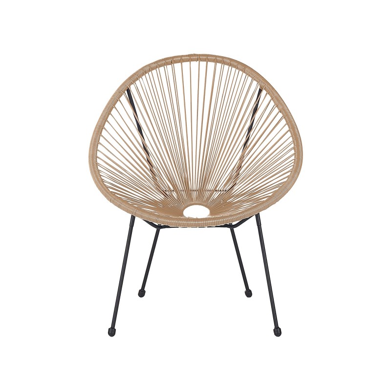 Zestaw mebli balkonowych ACAPULCO II Technorattan Naturalny