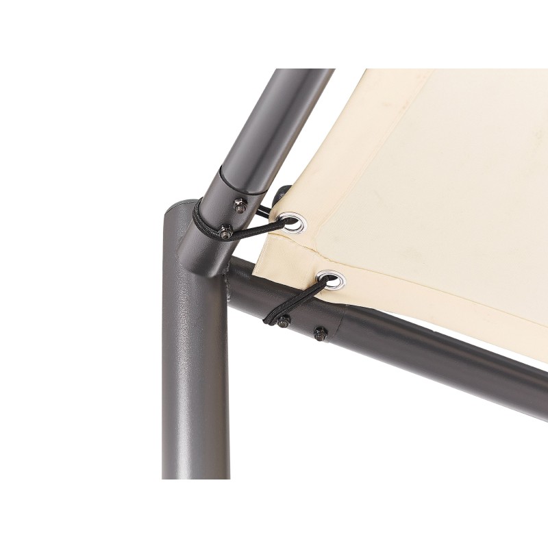 Pawilon ogrodowy VIMINO Metal 282 cm 294 cm Beżowy