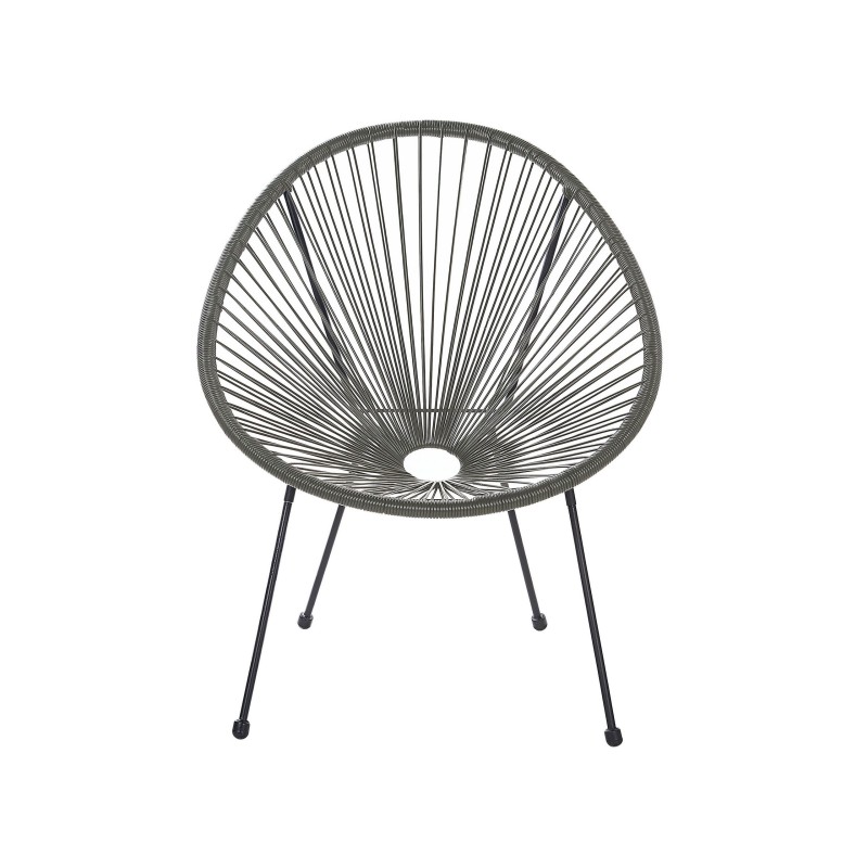 Zestaw mebli balkonowych ACAPULCO II Technorattan Ciemnoszary