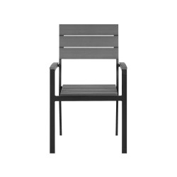 Zestaw ogrodowy dla 6 osób COMO Szary