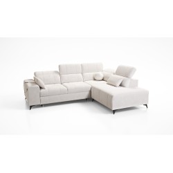Ecksofa Ballagio VII mit Schlaffunktion - luxuriös und funktional