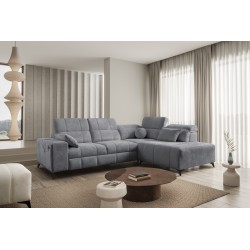 Ballagio VII corner sofa with a sleeping function - luxurious and functional