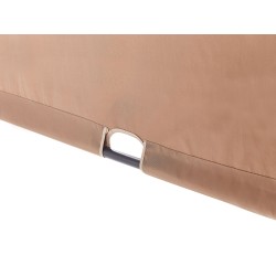 Pawilon ogrodowy LED PARGA Metal 310 cm 310 cm Brązowy