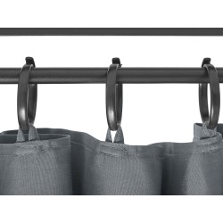 Pawilon ogrodowy PORTEL Metal 350 cm 350 cm Grafitowy