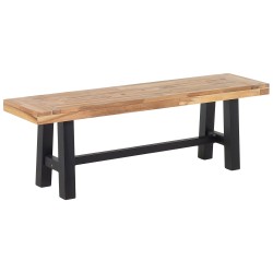 Zestaw ogrodowy dla 6 osób SCANIA Drewno akacjowe Czarny