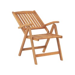 Zestaw mebli balkonowych z poduszkami Składane JAVA Drewno Złamana biel