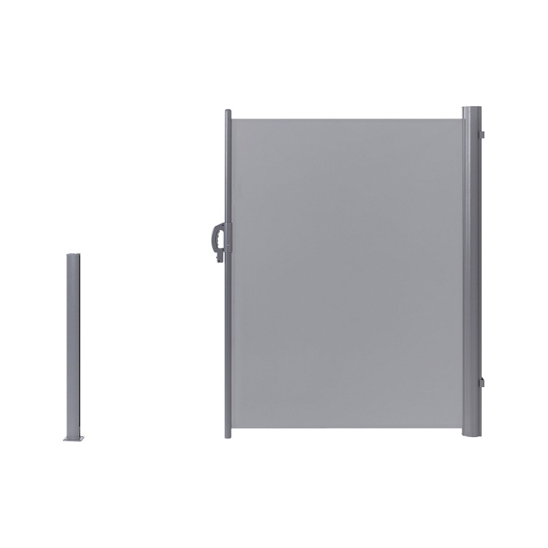 Markiza boczna DORIO 305 cm 160 cm Jasnoszary